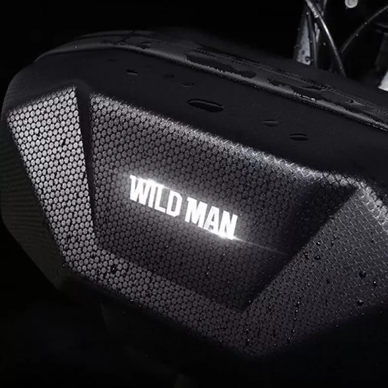 WILDMAN X9 3,5L rámová taška na bicykel čierna
