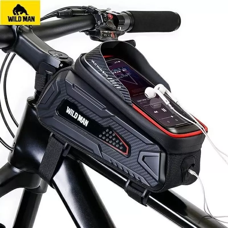 WILDMAN rámová taška na bicykel M M30 1L čierna