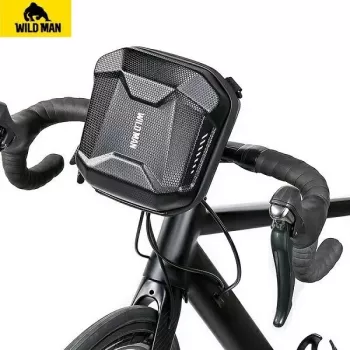 WILDMAN E18 3L rámová taška na bicykel, čierna