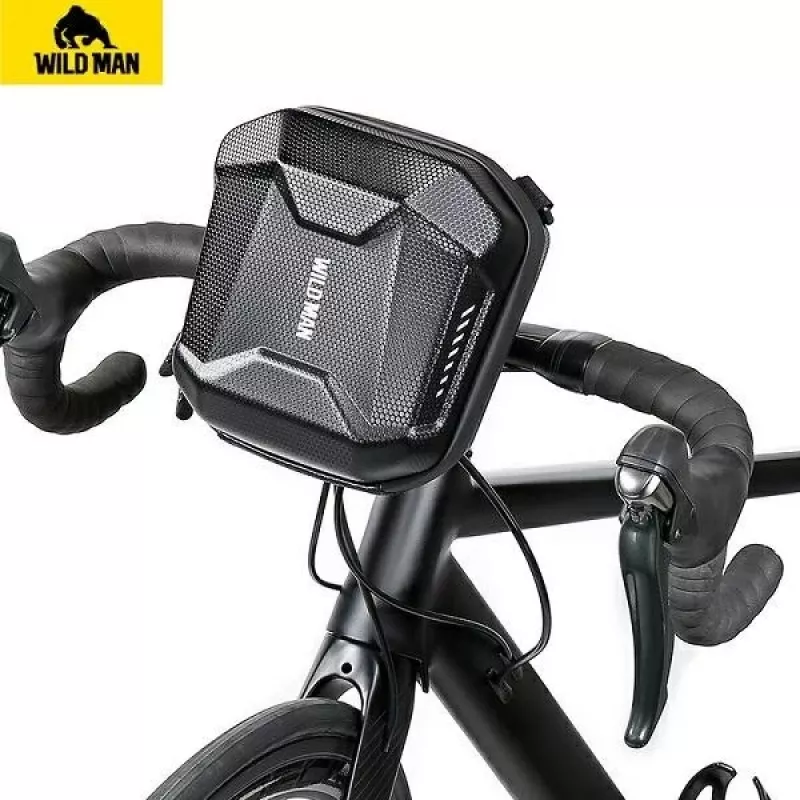 WILDMAN E18 3L taška na rám bicykla, čierna