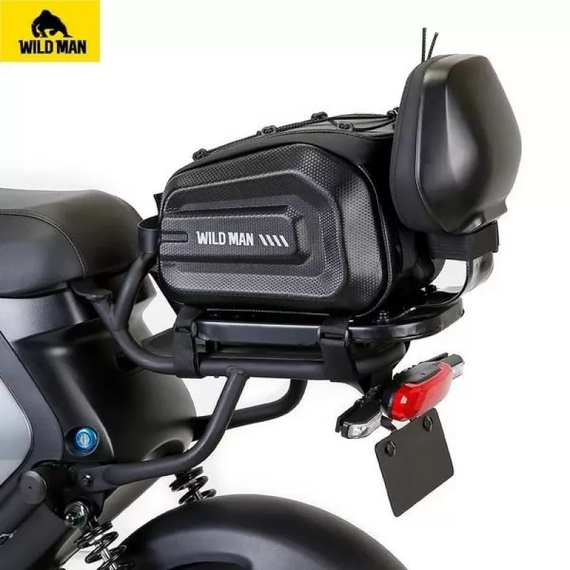WILDMAN GD5 4L taška na bicyklový nosič čierna