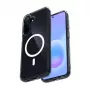 Crong Hybrid Clear Magnetic Case pre Samsung Galaxy A57, transparentný, kompatibilné s MagSafe