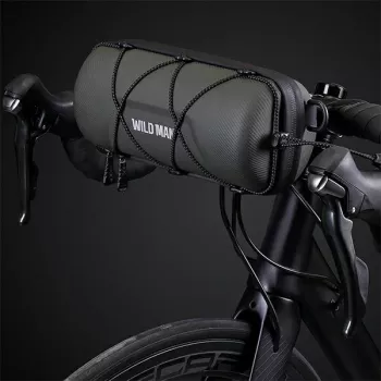 WILDMAN GD7X cyklistická taška na riadidlá / držiak na telefón čierna