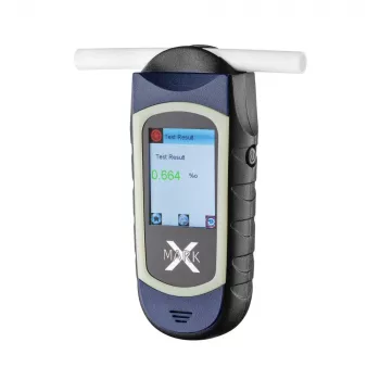 ALCOVISOR elektrochemický alkohol tester Mark X modrý