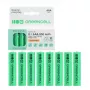 GREEN CELL akumulátory 8xAAA HR03 950mAh NiMH