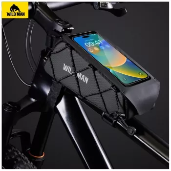 WILDMAN GX100 taška na rám bicykla - čierna