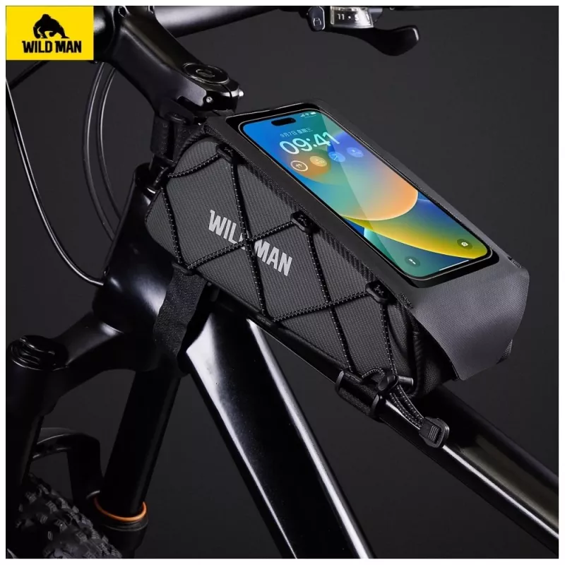 WILDMAN GX100 taška na rám bicykla - čierna