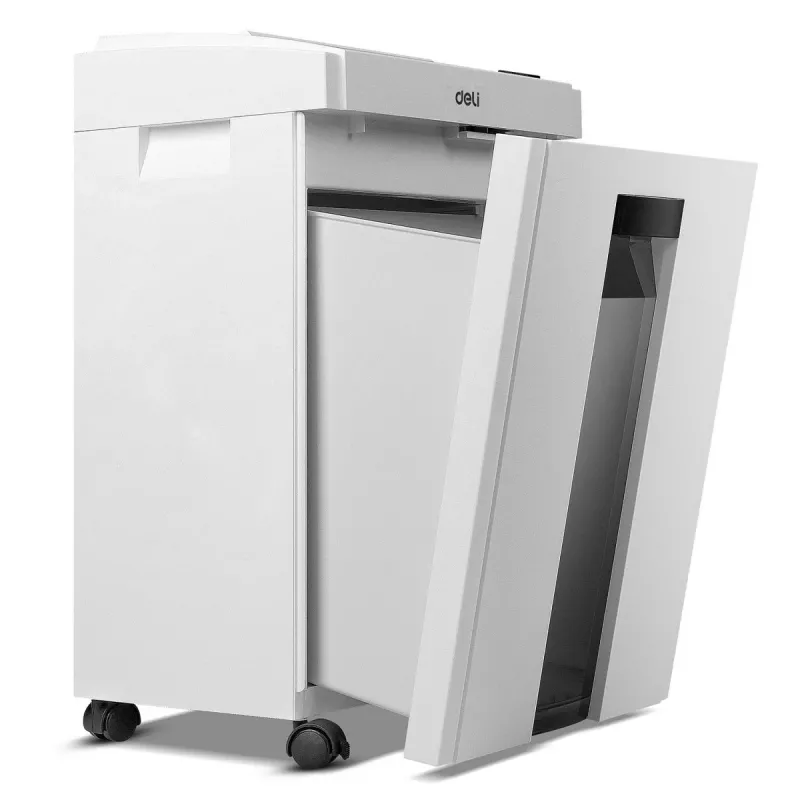 Deli E9952 skartovačka na papier Cross-Cut, 10 listov, 21L, čierna