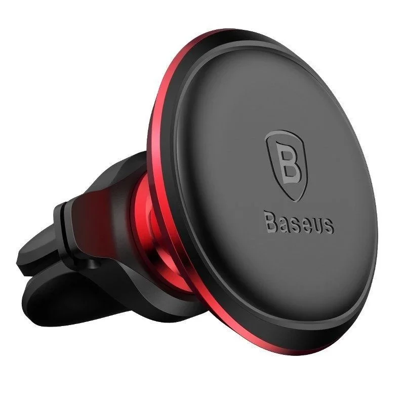 BASEUS magnetický držiak do vetracích mriežok auta červený