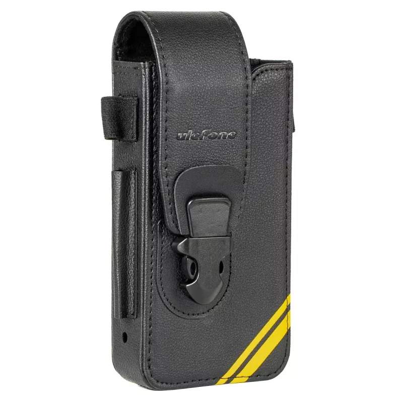 Ulefone Armor 26 Ultra Premium PU kožené flip puzdro s priehradkami na karty a stojanom - čierne