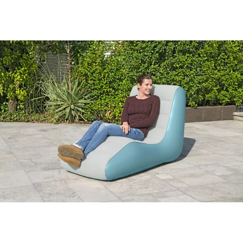 Bestway nafukovacie kreslo 75127 sivé