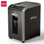 DELI ET089 skartovačka na papier cross-cut, 8 listov, 15L, čierna