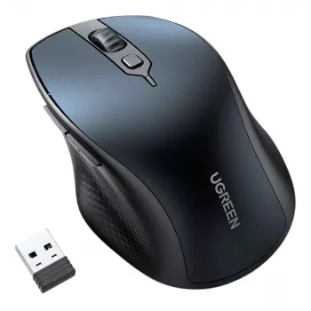 UGREEN MU101 bezdrôtová myš 2.4G+BT modrá