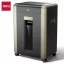Deli ET099 cross-cut skartovačka papiera, 10 listov, 15L, P-4 bezpečnosť