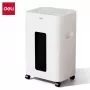 Deli ET048 cross-cut skartovačka papiera, 8 listov, 15 L, čierna