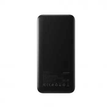 Powerbank Joyroom JR-PBF14 Pro 22.5W 20000mAh s digitálnym displejom 2x USB-A 1x USB-C - čierna