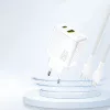Dudao A26TEU GaN 25W USB-C USB-A nástenná nabíjačka biela