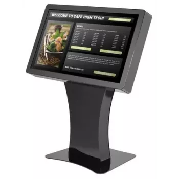 Peerless Landscape Kiosk KILH550-EUK - podstavec - pre LCD displej - uzamykateľný - lesklá čierna - veľkosť obrazovky: 127 cm (50