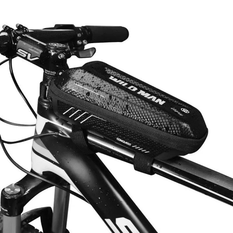 WILDMAN E5S 1L rámová taška na bicykel čierna