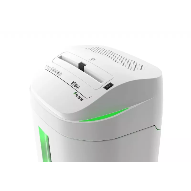 Kobra Hybrid C4 skartovačka na krížový rez, P-4, 10-12 listov, 27L, čierna