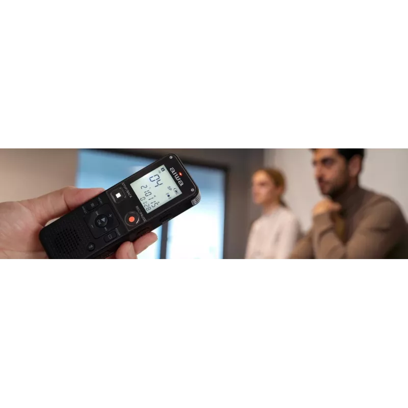 AIWA DVR-A600 digitálny diktafón 8GB čierny
