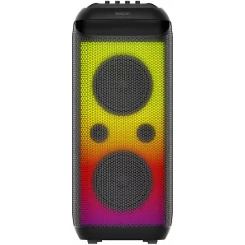 SENCOR Partycon BOOST Power 250W Prenosný Bluetooth párty reproduktor s TWS, IPX4, LED, FM rádio, karaoke, mikrofón