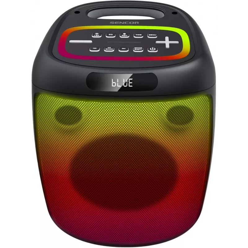SENCOR Partycon BASE Prenosný Bluetooth reproduktor 100W, IPX4, TWS, LED