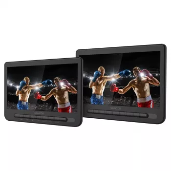 SENCOR SPV 7105 DUAL DVD 2x10 palcový LCD monitor do opierok hlavy pre auto