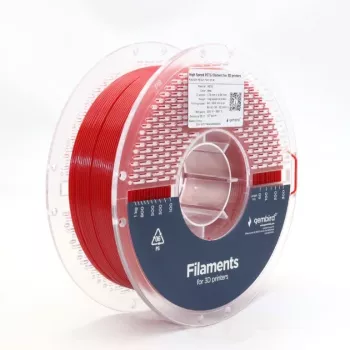 GEMBIRD filament PETG High Speed, 1,75 mm, 1 kg, červený