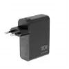 GEMBIRD GaN rýchla nabíjačka 4x USB 100W čierna