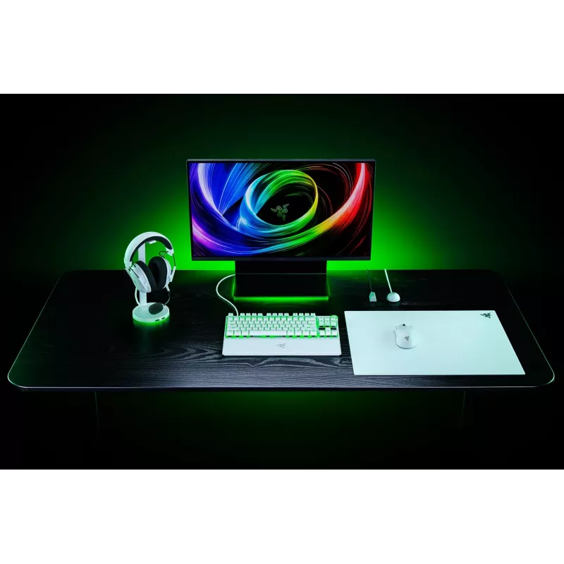 RAZER Atlas Pro - biela herná podložka pod myš