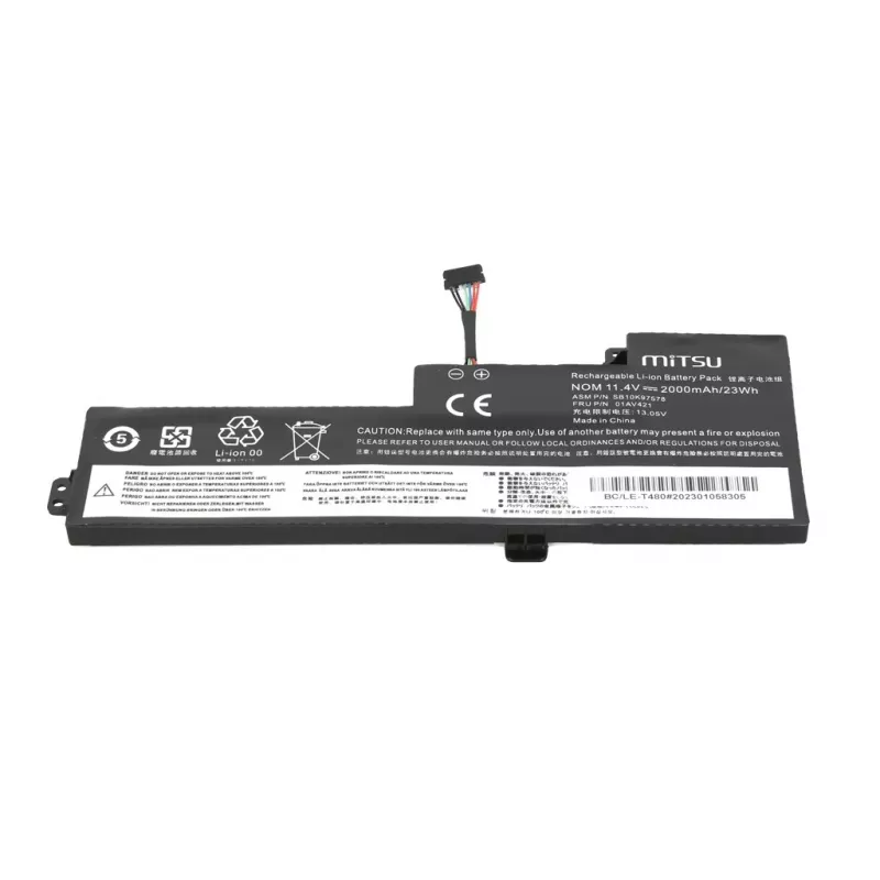 MITSU batéria pre Lenovo T470 T480 A475 A485 01AVA19
