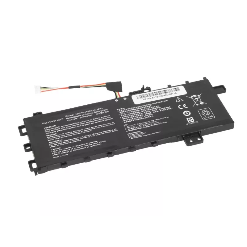 MITSU batéria B21N1818 pre Asus Vivobook 15 A512 R512 X512 - 4150 mAh (32 Wh)