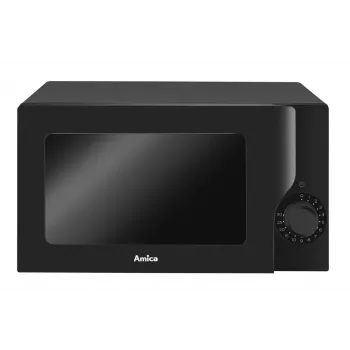 AMICA mikrovlnná rúra AMGF17M2B s grilom, 17L, 700W, čierna