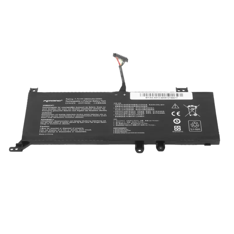 MITSU batéria B21N1818-2 pre Asus X512FA X512UF X509FB X509FA X509FJ X509 - 3800 mAh (29 Wh)