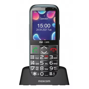 MAXCOM MM724L Comfort 4G mobilný telefón, čierny