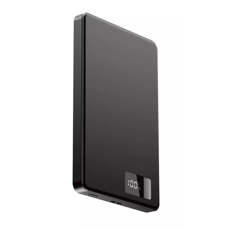 GEMBIRD PB05-WPC15M-LCD-01 bezdrôtová magnetická powerbank 5000mAh 15W LCD čierna