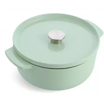 KitchenAid pekáč z smaltovanej liatiny 26 cm, pistáciová