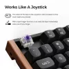 Keychron K8H-F1 75% Magnetic Wood Black herná klávesnica