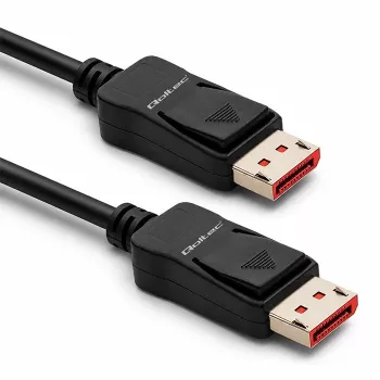 Qoltec DisplayPort 2.1 kábel 3m 8K 54Gbps konektor samec na konektor samec