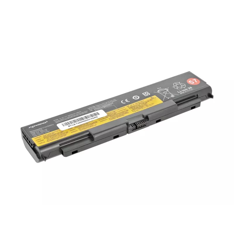 MOVANO batéria 45N1153 pre Lenovo ThinkPad W540 L540 T440P - 4400 mAh (48 Wh)
