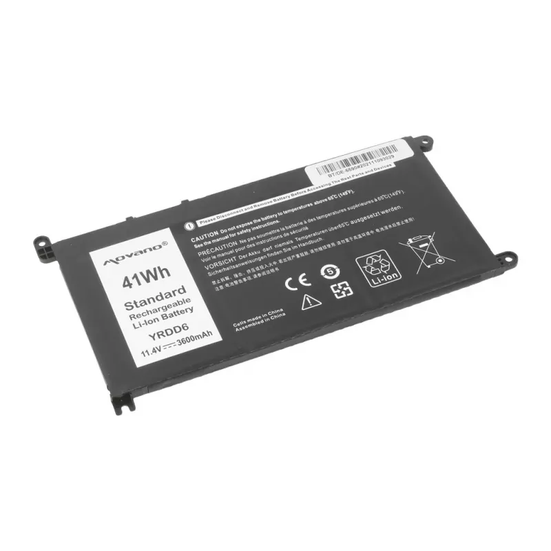 MITSU batéria YRDD6 pre Dell Inspiron 14 5481 5590 - 3600 mAh (41 Wh)