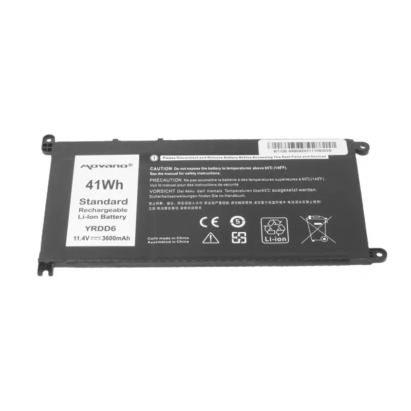 MITSU batéria YRDD6 pre Dell Inspiron 14 5481 5590 - 3600 mAh (41 Wh)