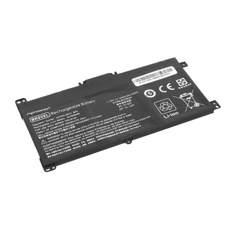 MOVANO batéria BK03XL pre HP Pavilion x360 14-BA - 3400 mAh (39 Wh)