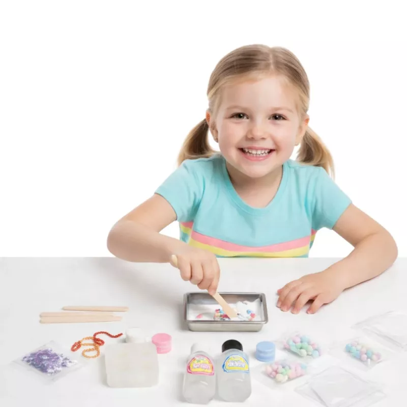 LEAN TOYS DIY kreatívna sada na výrobu squishies mačacia labka 44 dielov