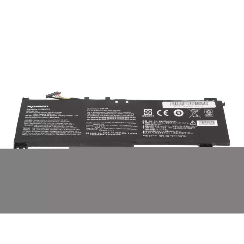 MOVANO batéria L20C3PC2 L20M3PC2 L20L3PC2 pre Lenovo IdeaPad Gaming 3 15ACH6 15IHU6 - 3750 mAh (43 Wh)