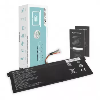 MOVANO batéria AP19B8K pre Acer Aspire 3 A314-22 A315-56 A315-57 A315-58 A317 - 3400 mAh (39 Wh)