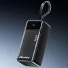 AWEI PA-105 power banka 40000mAh 22.5W PD QC 3.0 USB-C čierna