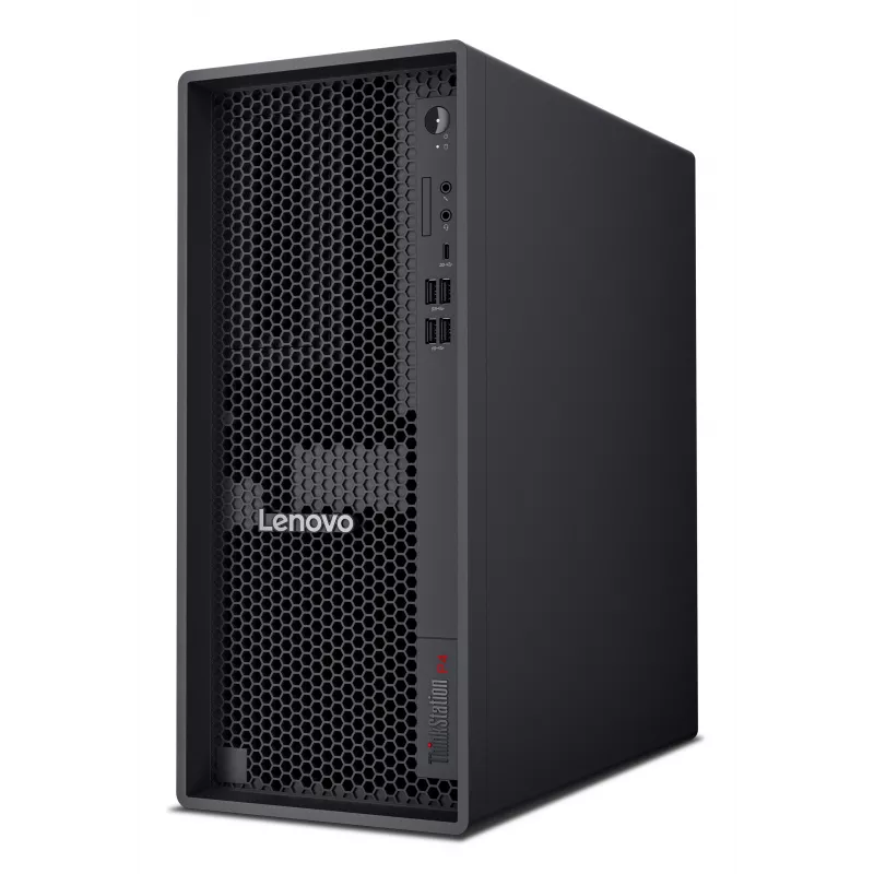 Lenovo ThinkStation P4 30KN003AGE Desktop PC, AMD Ryzen 7 PRO 9745, 32GB DDR5, 512GB SSD, Windows 11 Pro