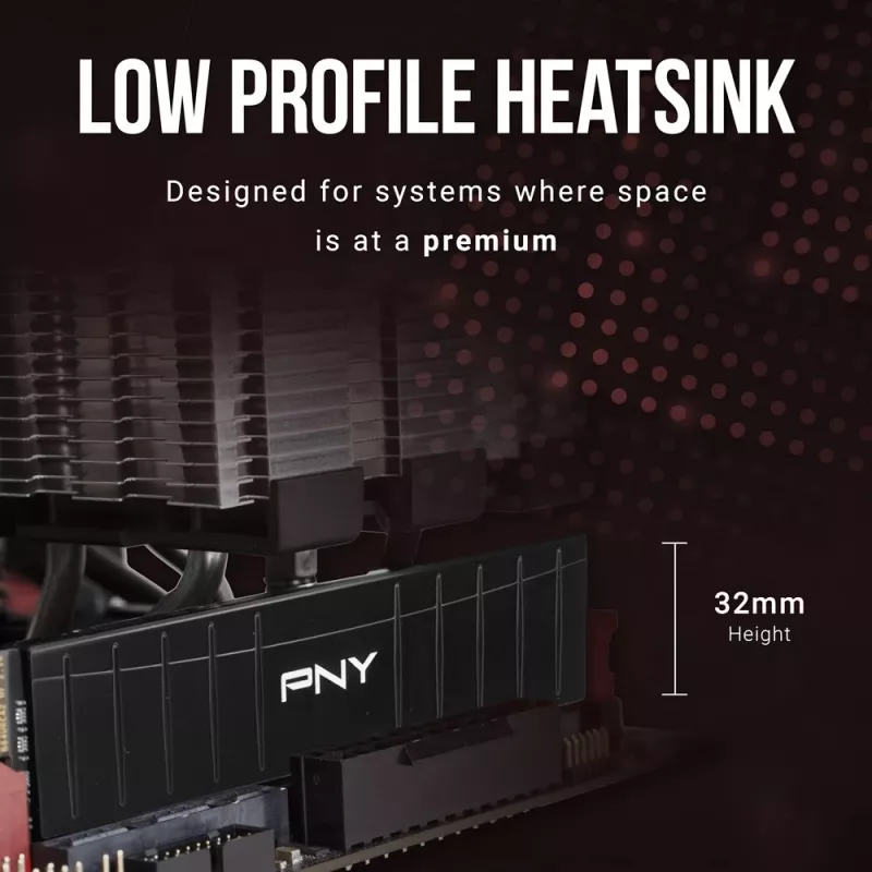 PNY 16GB DDR4 3200MHz Low Profile pamäťový modul pre stolné počítače